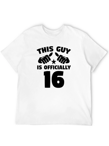Officially 16 Birthday T-Shirt