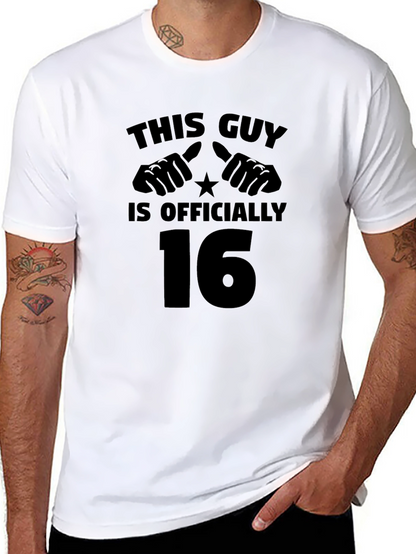 Officially 16 Birthday T-Shirt
