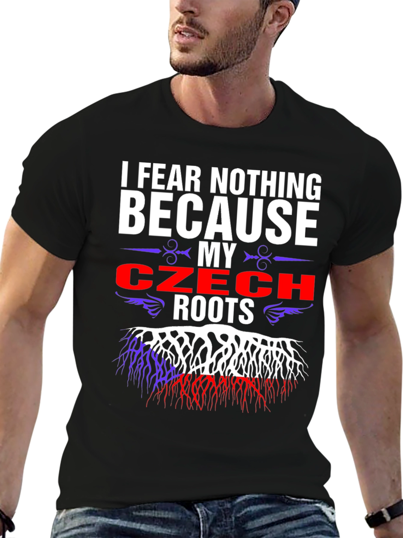 Czech Roots T-Shirt - I Fear Nothing
