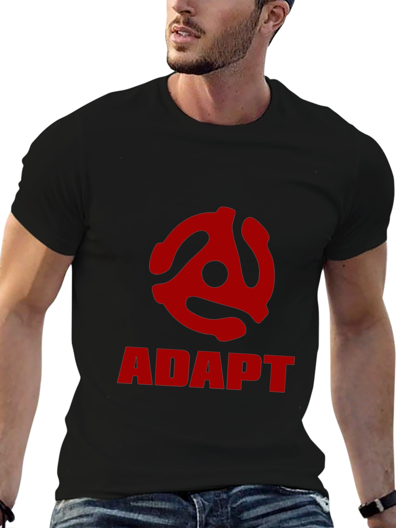 ADAPT 45 Record Adapter Graphic Tee