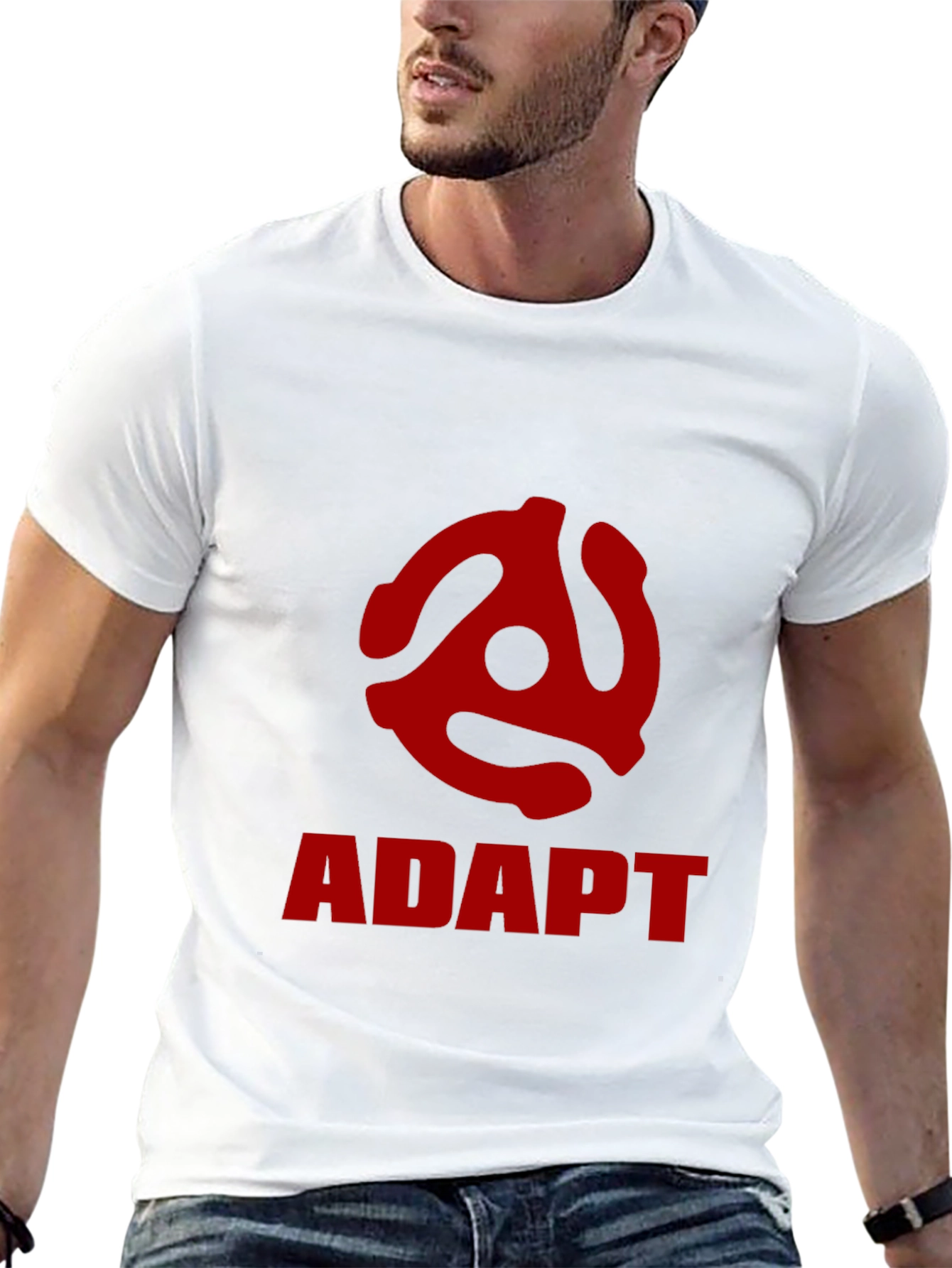 ADAPT 45 Record Adapter Graphic Tee