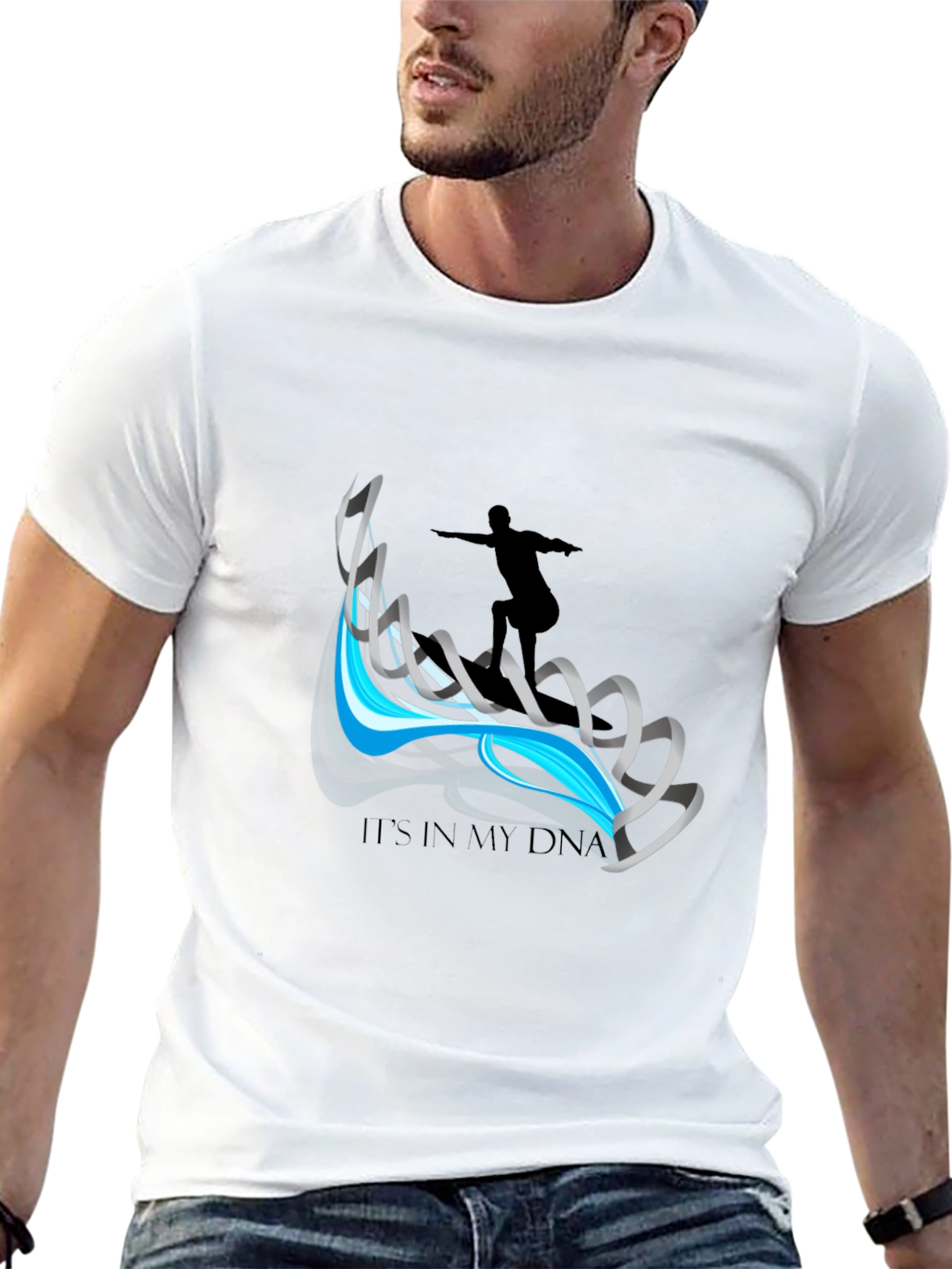 Its in My DNA Surfing T-Shirt