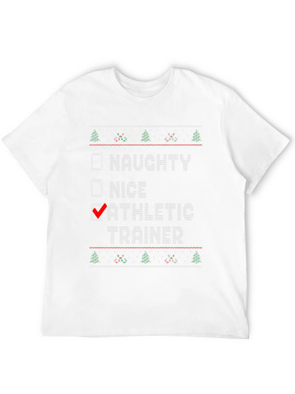 Athletic Trainer Ugly Christmas Sweater T-Shirt