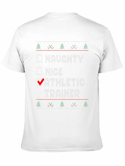 Athletic Trainer Ugly Christmas Sweater T-Shirt