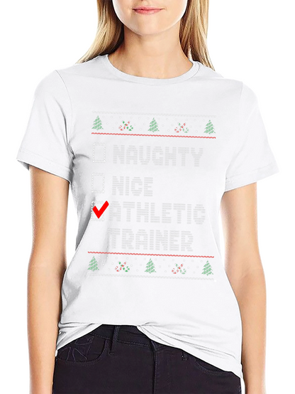 Athletic Trainer Ugly Christmas Sweater T-Shirt