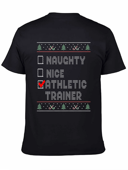 Athletic Trainer Ugly Christmas Sweater T-Shirt