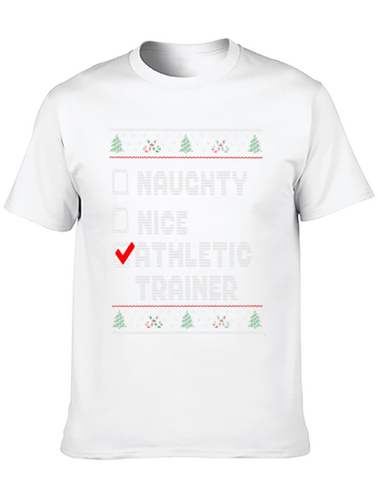 Athletic Trainer Ugly Christmas Sweater T-Shirt