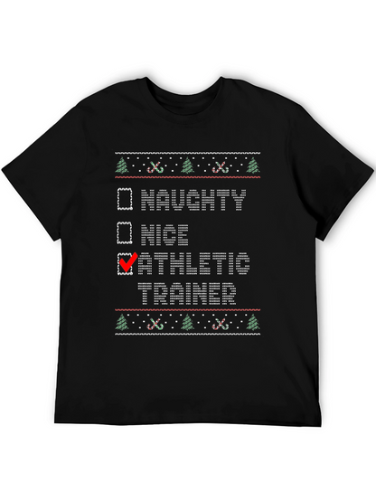 Athletic Trainer Ugly Christmas Sweater T-Shirt