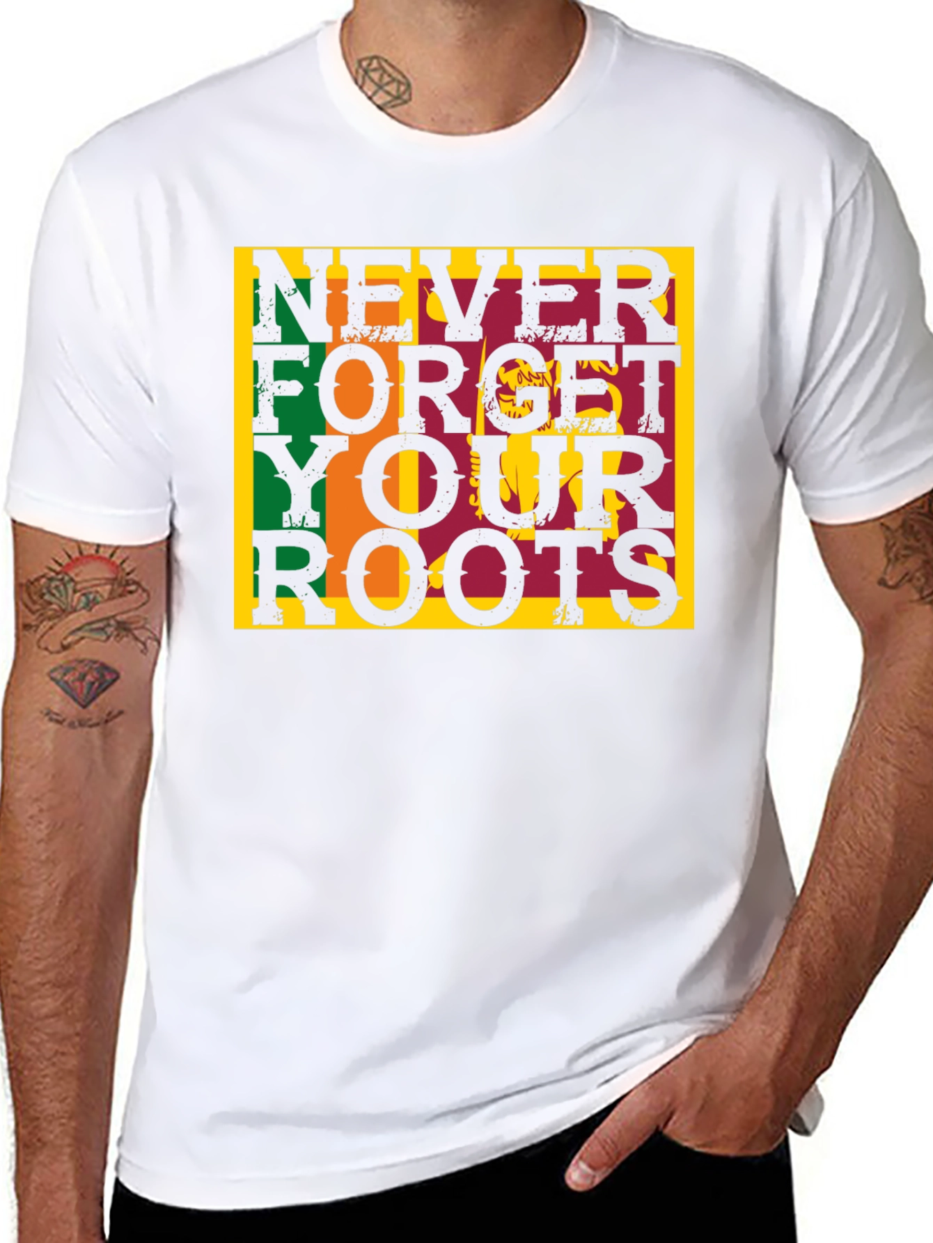 Never Forget Your Roots Graphic Tee