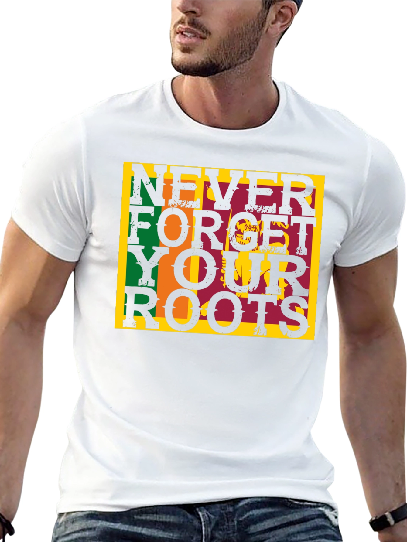 Never Forget Your Roots Graphic Tee