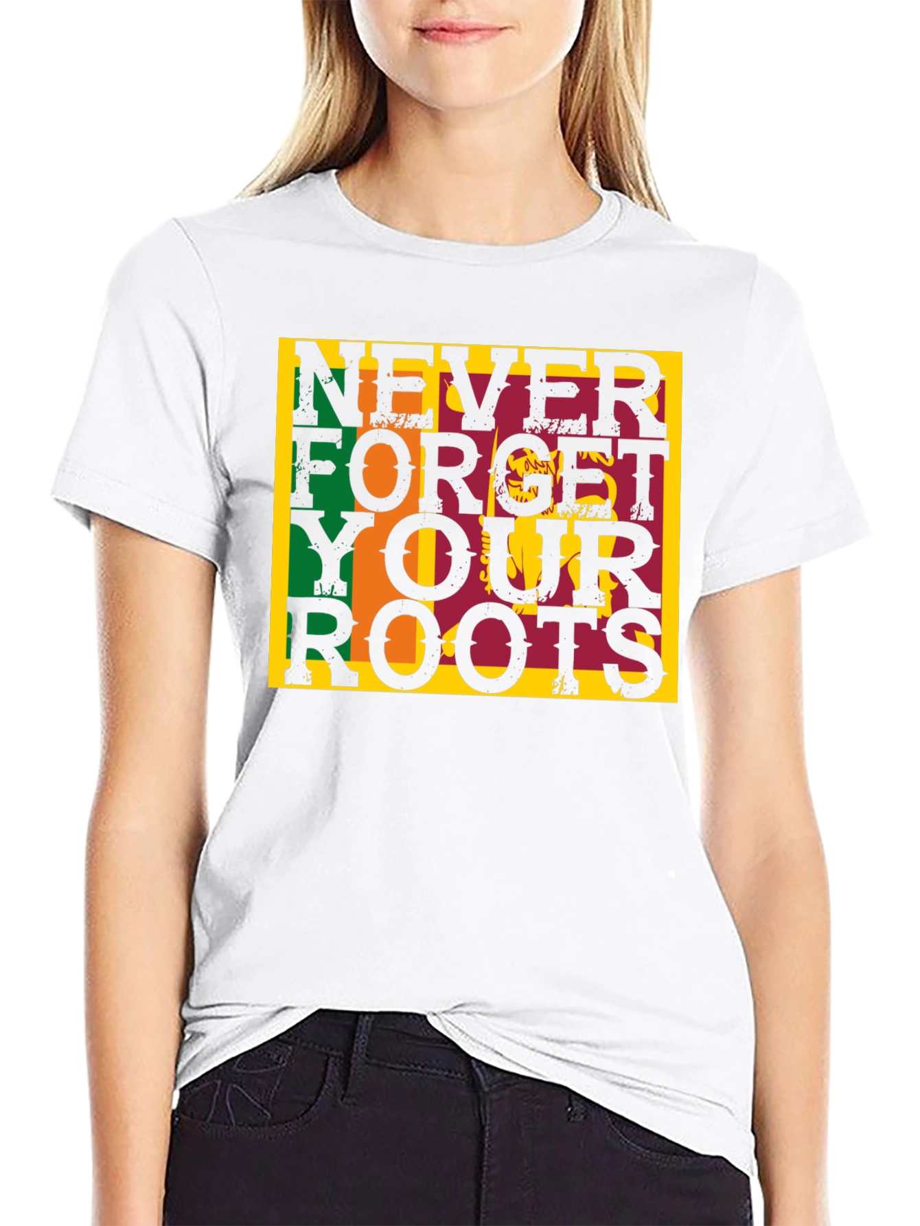 Never Forget Your Roots Graphic Tee