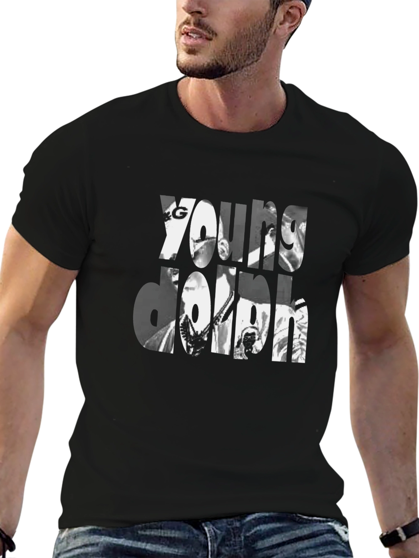Young Dolph Black T-Shirt