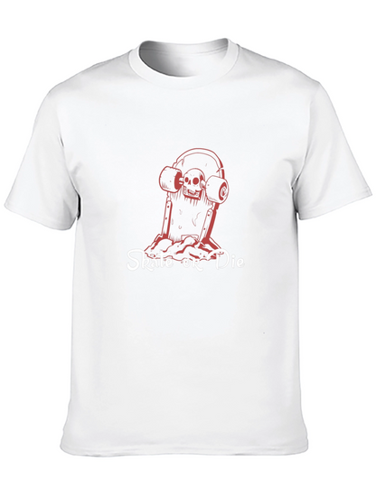Skate or Die Graphic Tee - Black