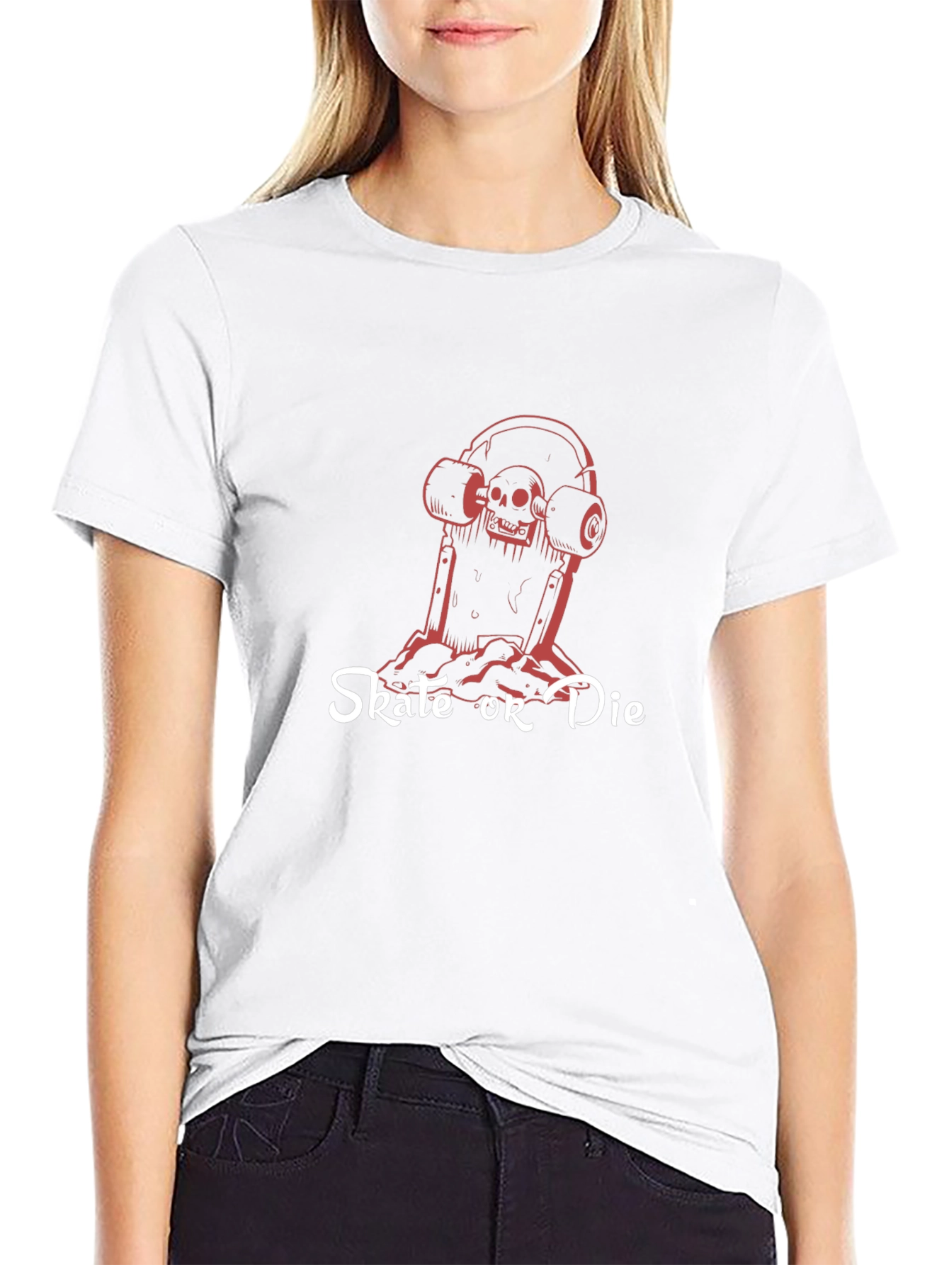 Skate or Die Graphic Tee - Black
