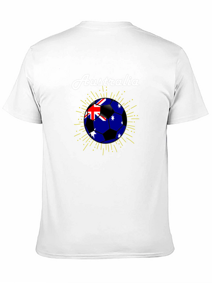 Australia Soccer Ball Graphic T-Shirt