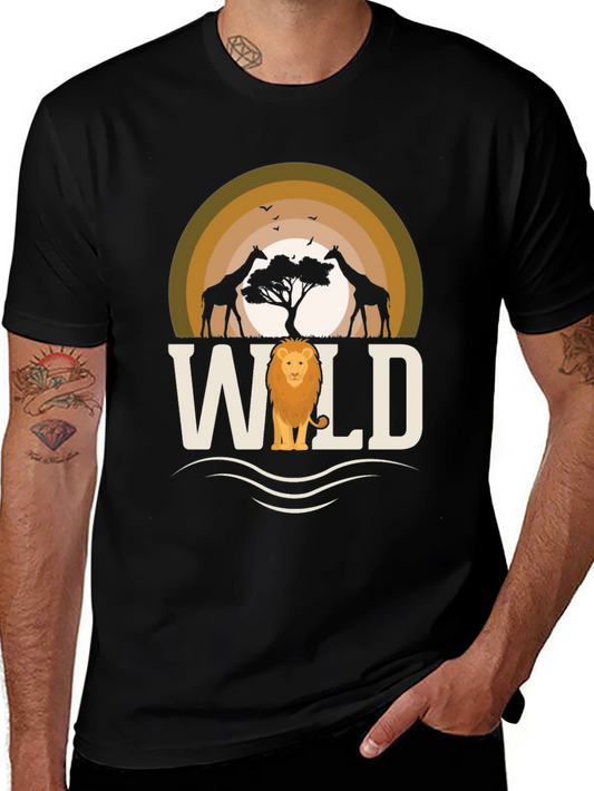 Wild Graphic T-Shirt | African Safari Tee