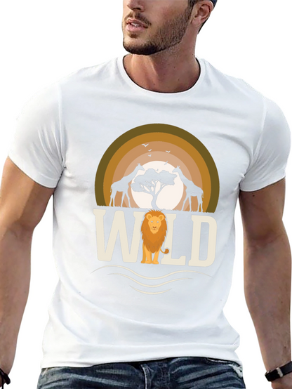 Wild Graphic T-Shirt | African Safari Tee