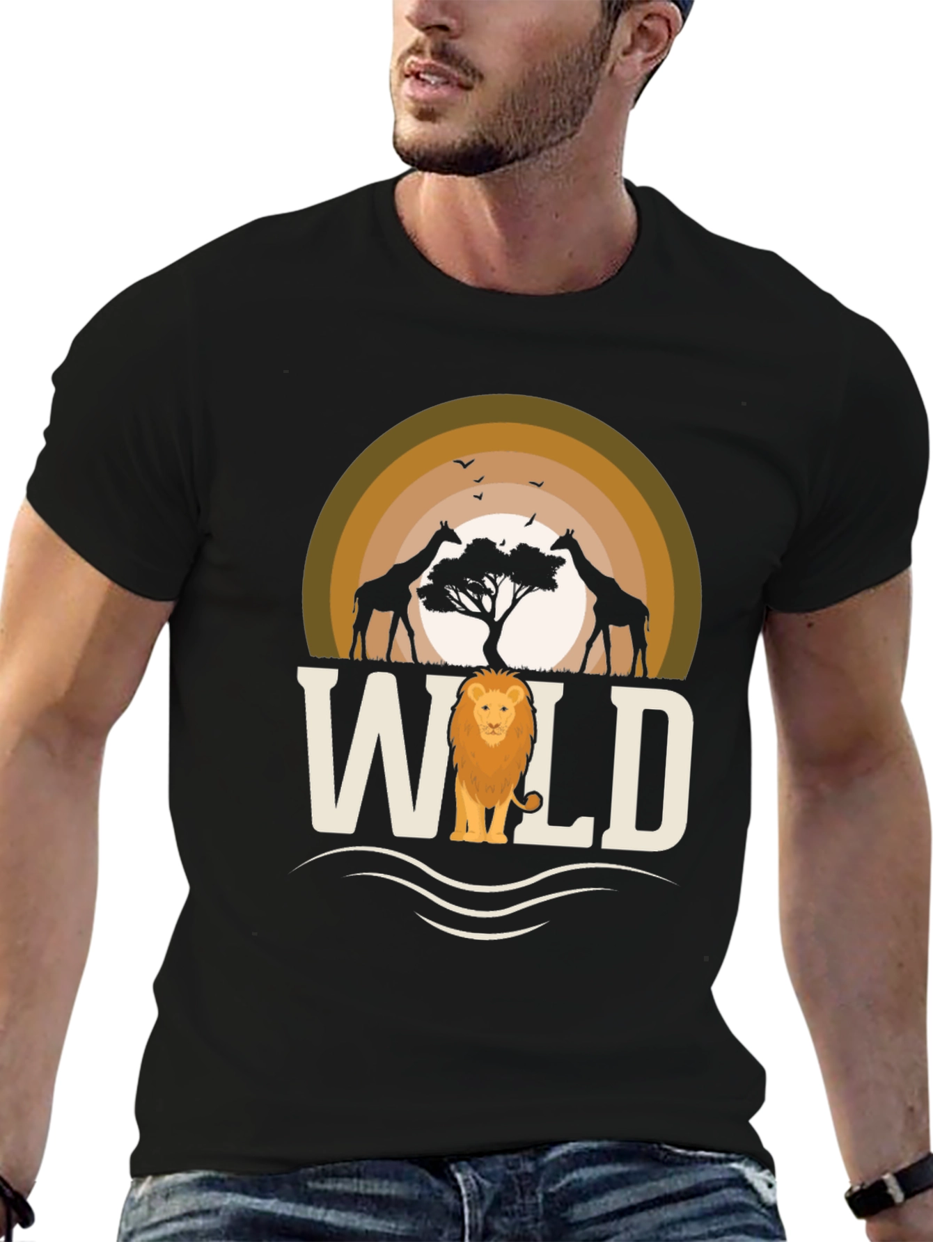 Wild Graphic T-Shirt | African Safari Tee
