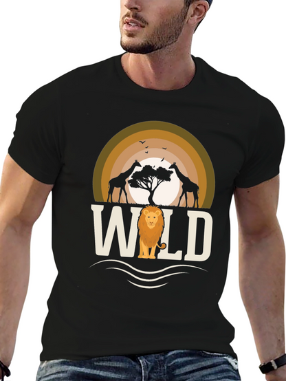 Wild Graphic T-Shirt | African Safari Tee