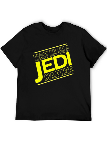 Trust Me Im a Jedi Master Black T-Shirt
