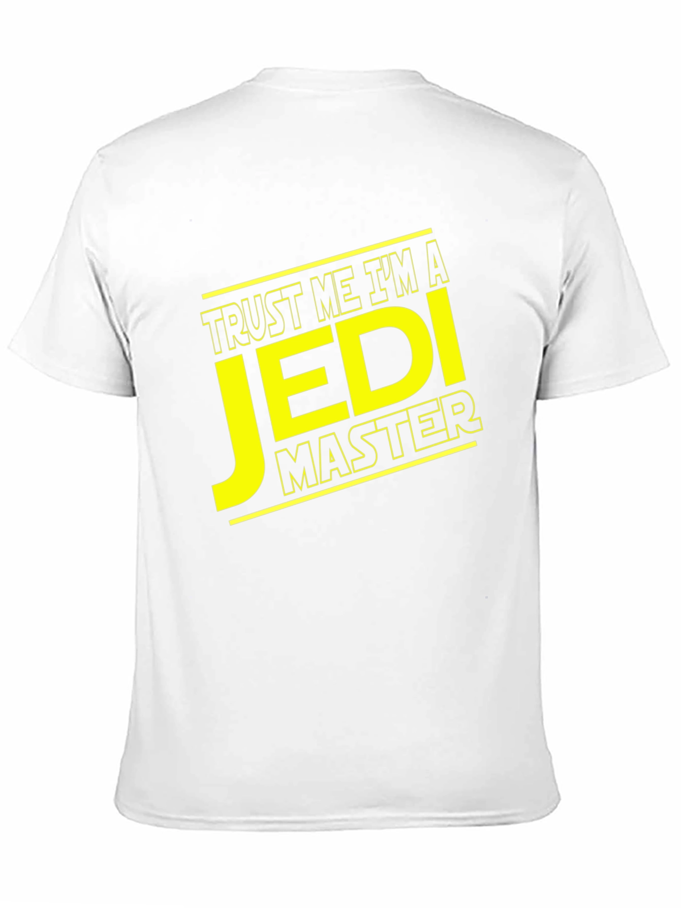 Trust Me Im a Jedi Master Black T-Shirt