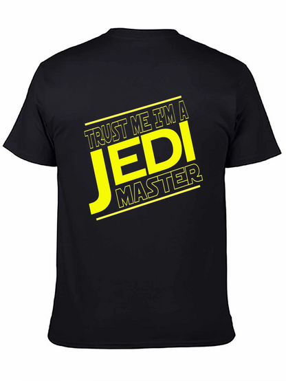 Trust Me Im a Jedi Master Black T-Shirt