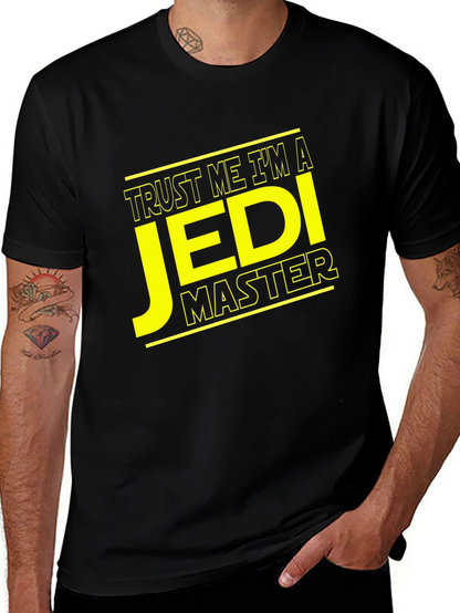 Trust Me Im a Jedi Master Black T-Shirt