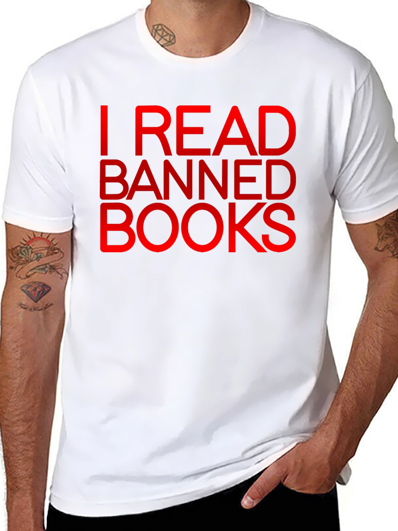 I Read Banned Books T-Shirt - Bold Statement Tee