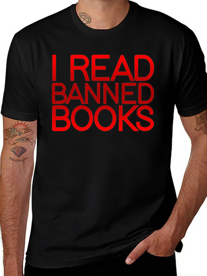 I Read Banned Books T-Shirt - Bold Statement Tee