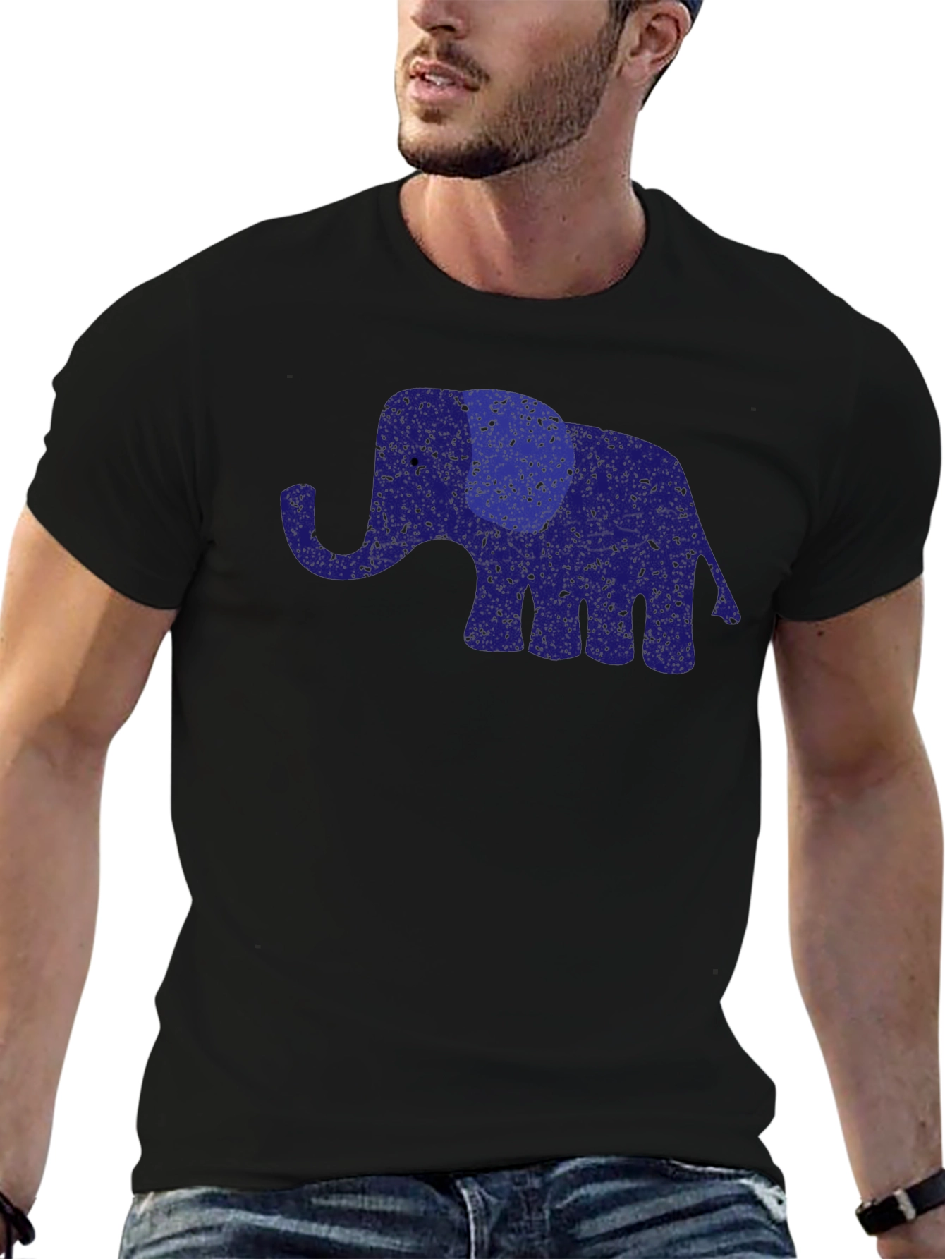 Elephant Graphic Tee - Casual Style
