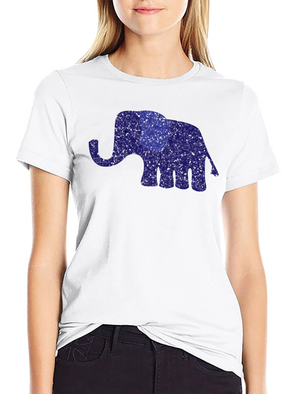 Elephant Graphic Tee - Casual Style