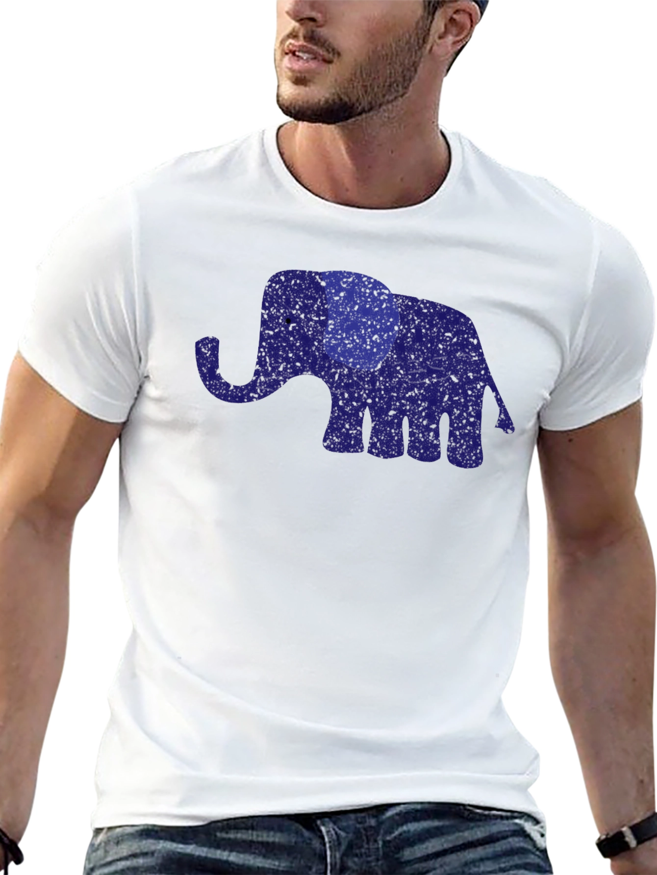 Elephant Graphic Tee - Casual Style