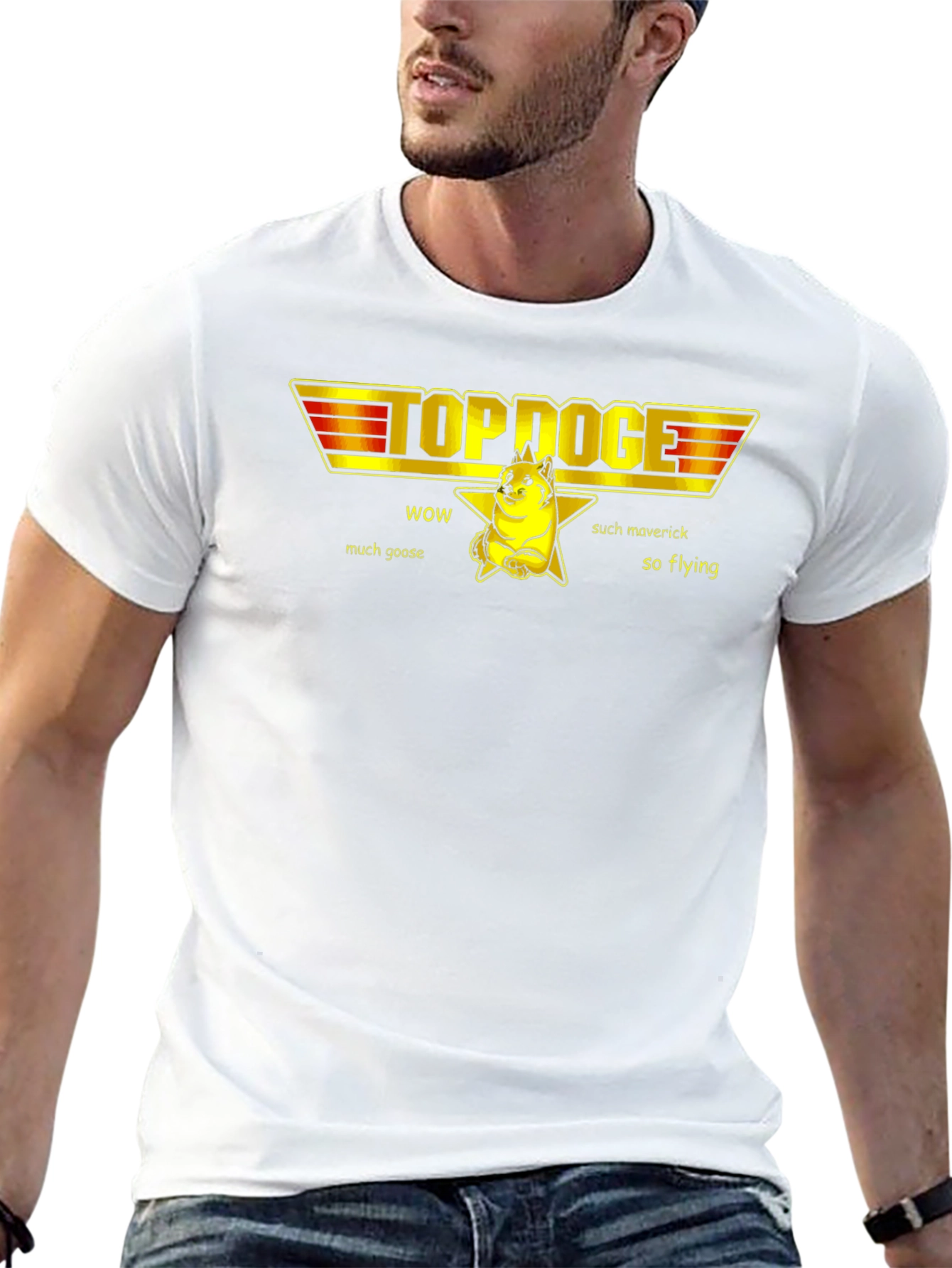 Top Doge T-Shirt - Funny Meme Tee