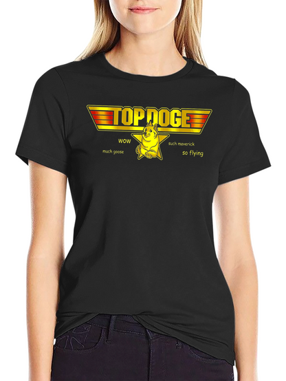 Top Doge T-Shirt - Funny Meme Tee