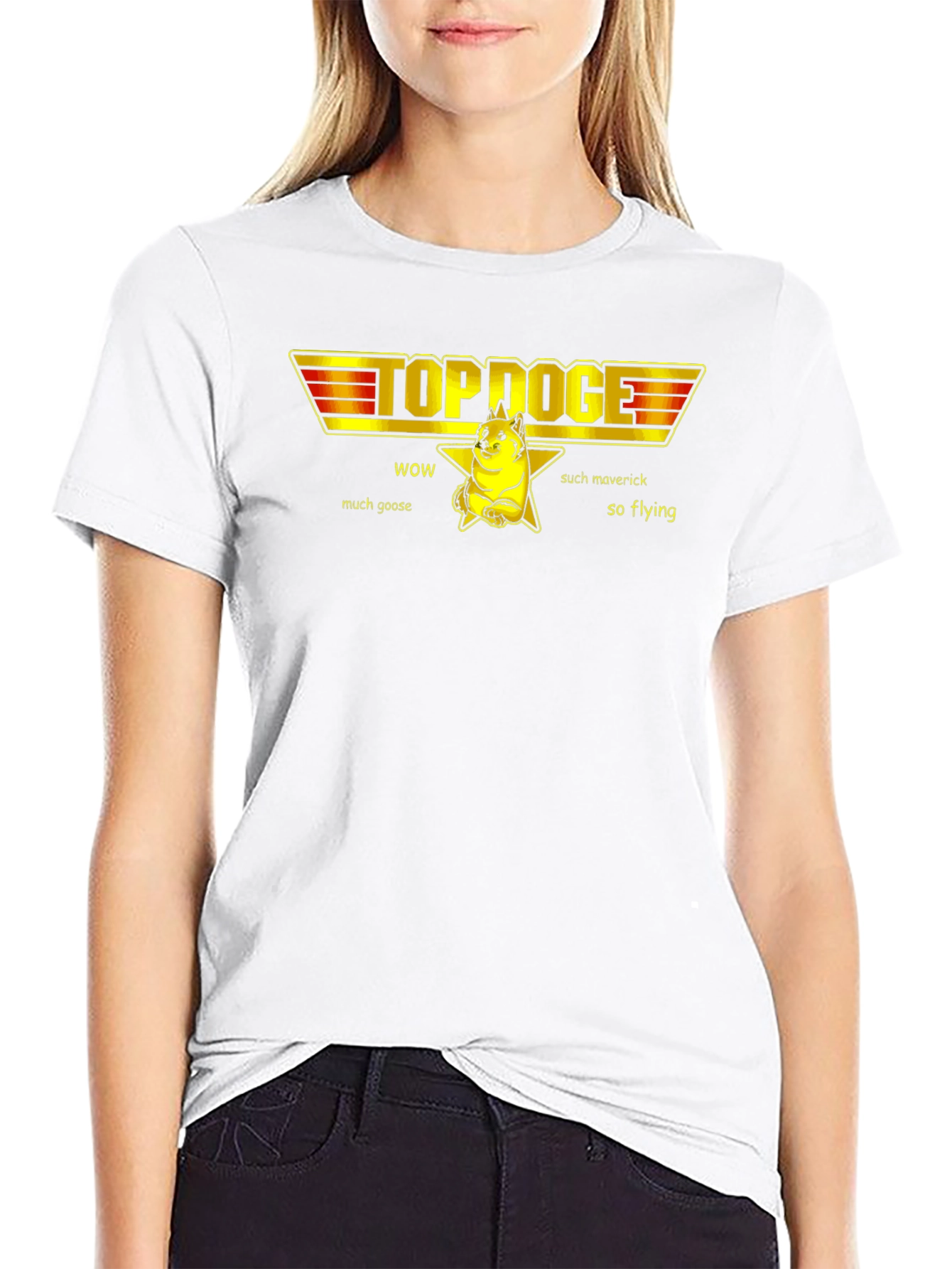 Top Doge T-Shirt - Funny Meme Tee