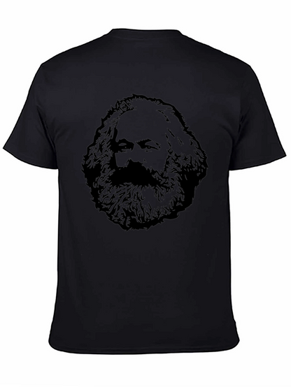 Karl Marx Graphic Tee - Black Cotton T-Shirt