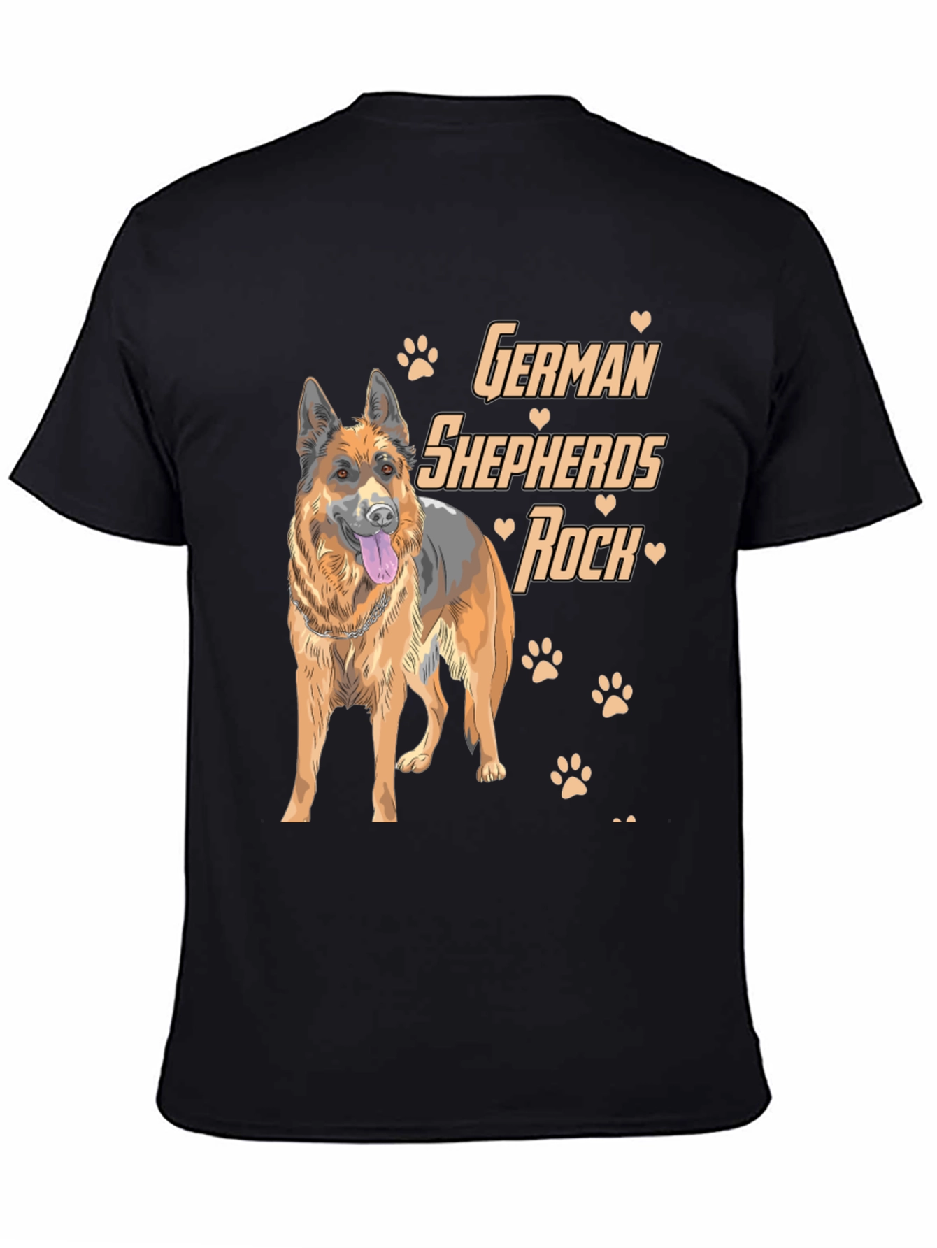 German Shepherd Dog Lover Graphic T-Shirt
