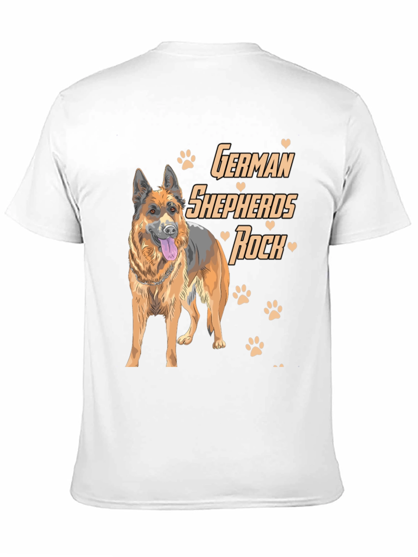 German Shepherd Dog Lover Graphic T-Shirt