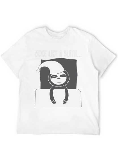 Make Like a Sloth Graphic T-Shirt