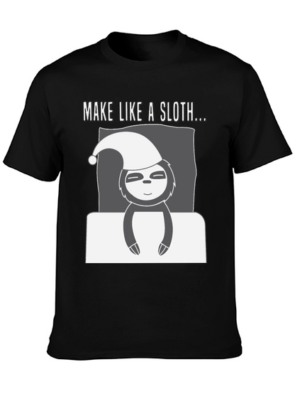 Make Like a Sloth Graphic T-Shirt