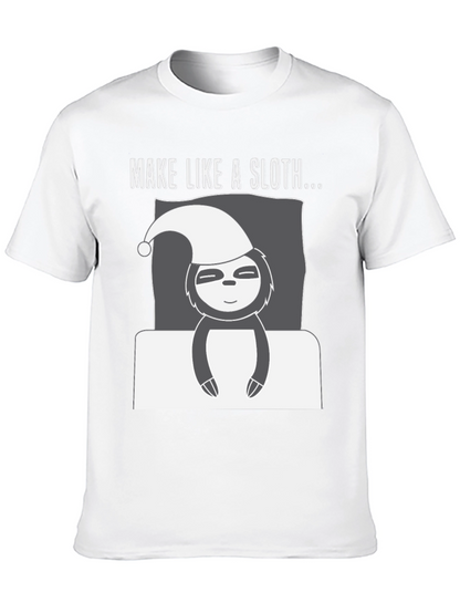 Make Like a Sloth Graphic T-Shirt