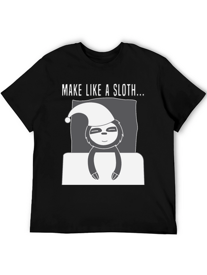 Make Like a Sloth Graphic T-Shirt