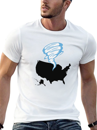 Tornado USA Graphic T-Shirt - Weather Tee
