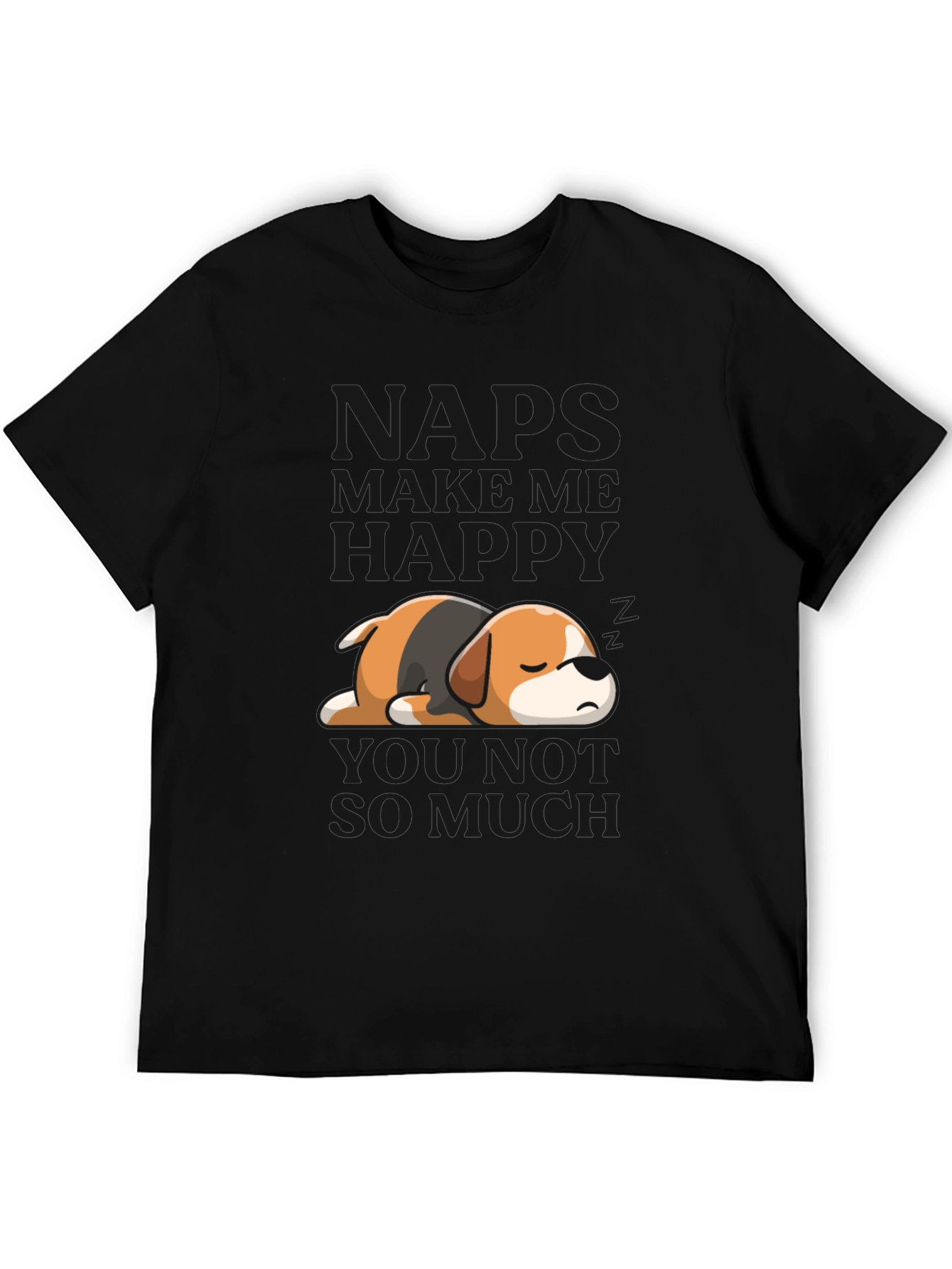 Dogs Make Me Happy T-Shirt