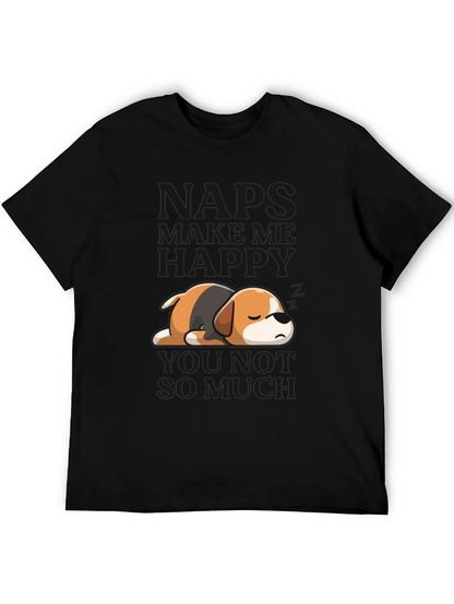 Dogs Make Me Happy T-Shirt