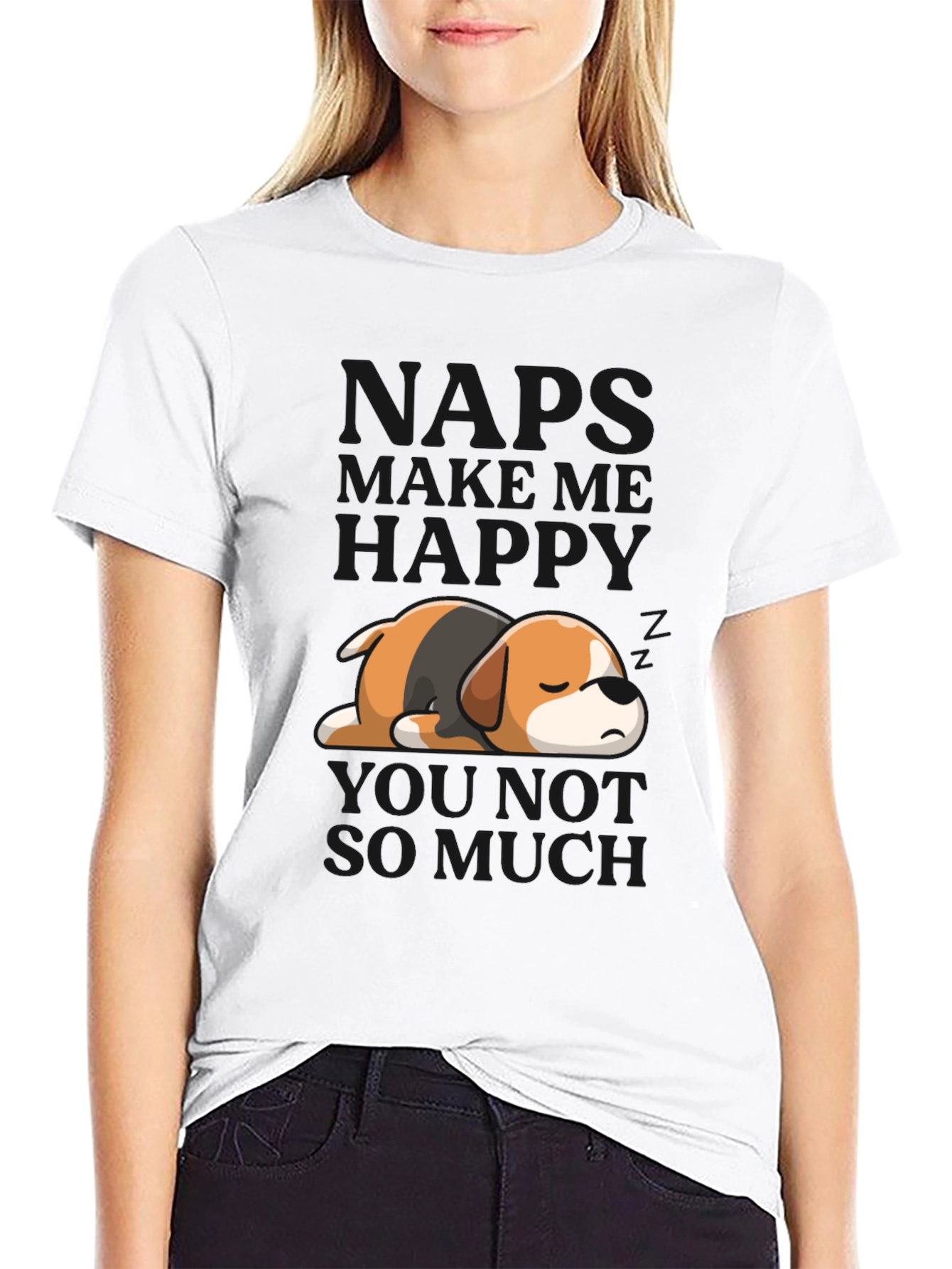 Dogs Make Me Happy T-Shirt