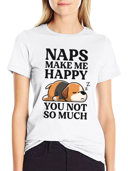 Dogs Make Me Happy T-Shirt