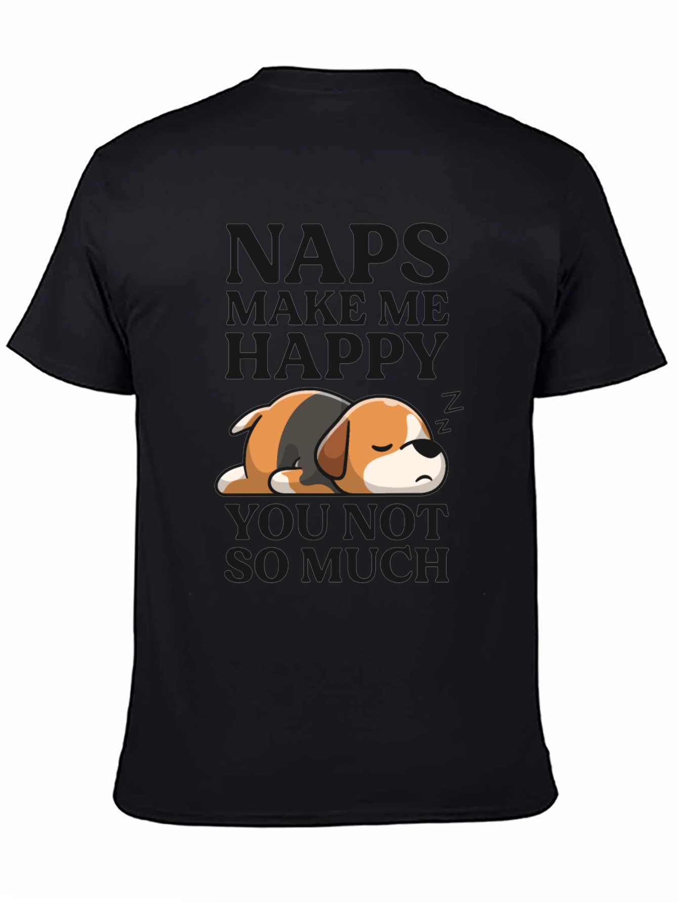 Dogs Make Me Happy T-Shirt