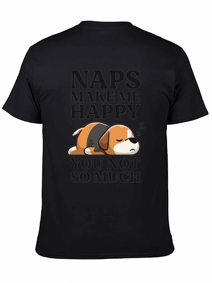 Dogs Make Me Happy T-Shirt