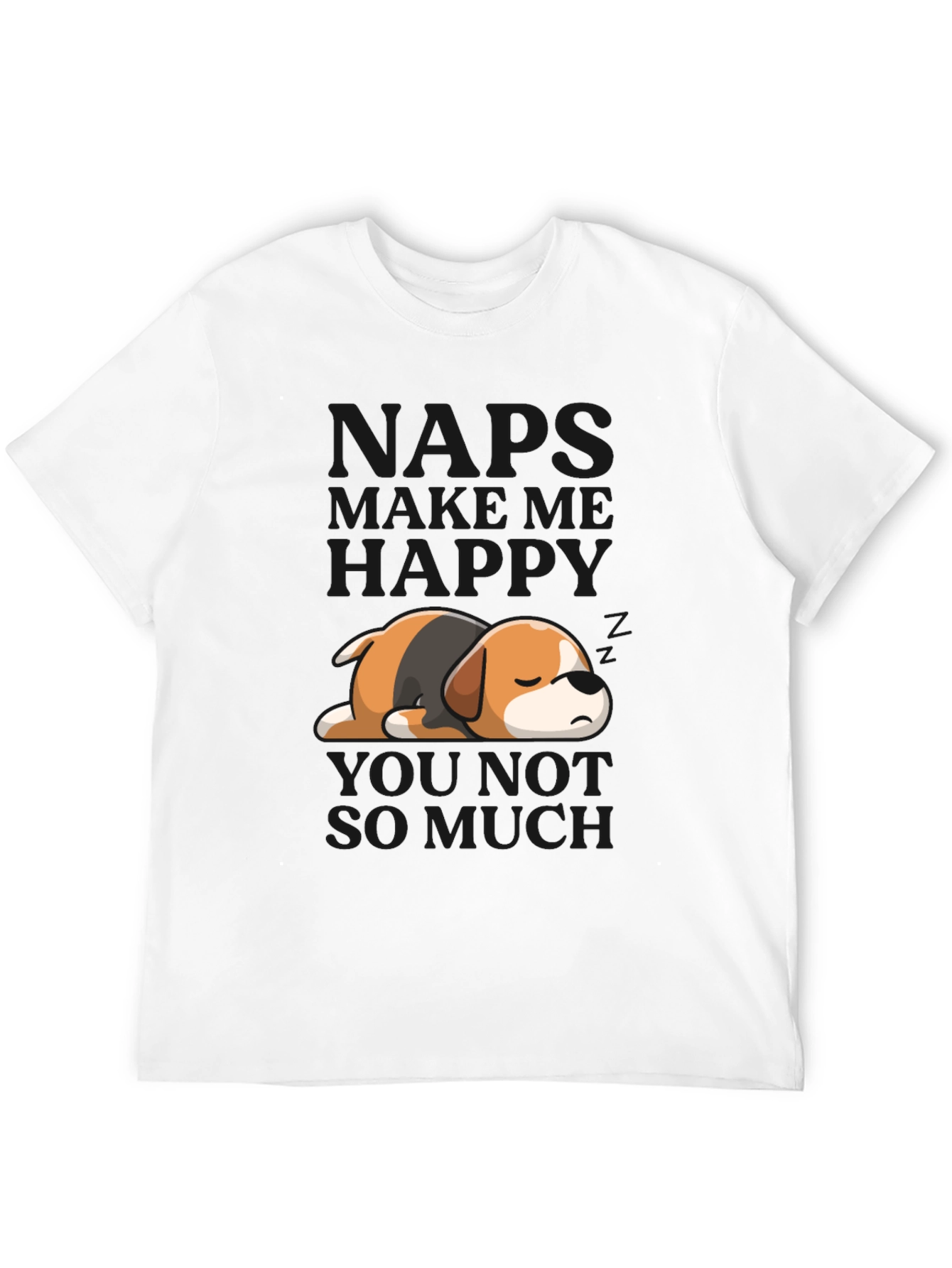 Dogs Make Me Happy T-Shirt